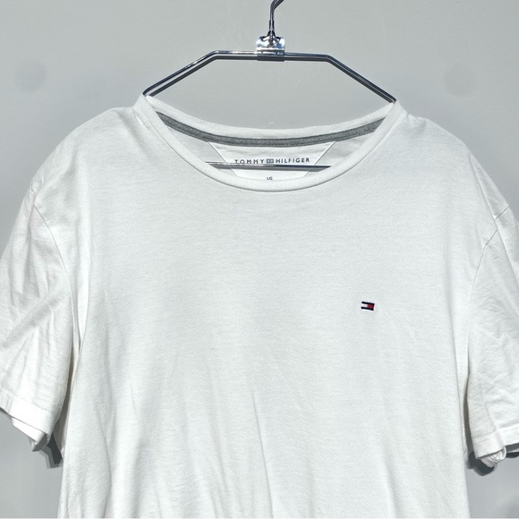 ποΈ 4 for 20$ - Tommy Hilfiger T-Shirt / White / L - Picture 9 of 9